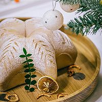 #安佳新年聚会食谱# 热红酒星星圣诞面包，冬日氛围感拉满的做法图解15