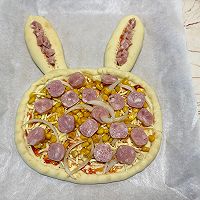 #安佳新年聚会食谱#小兔子披萨的做法图解20