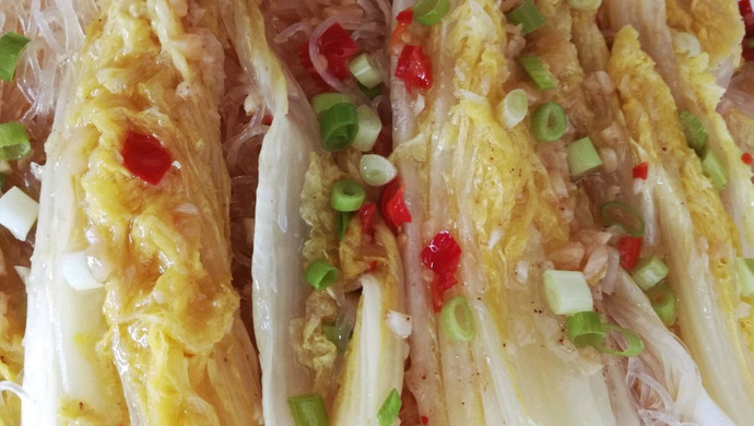 清蒸蒜蓉粉丝娃娃菜