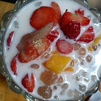 #莓语健康日记#草莓西米露的做法图解4