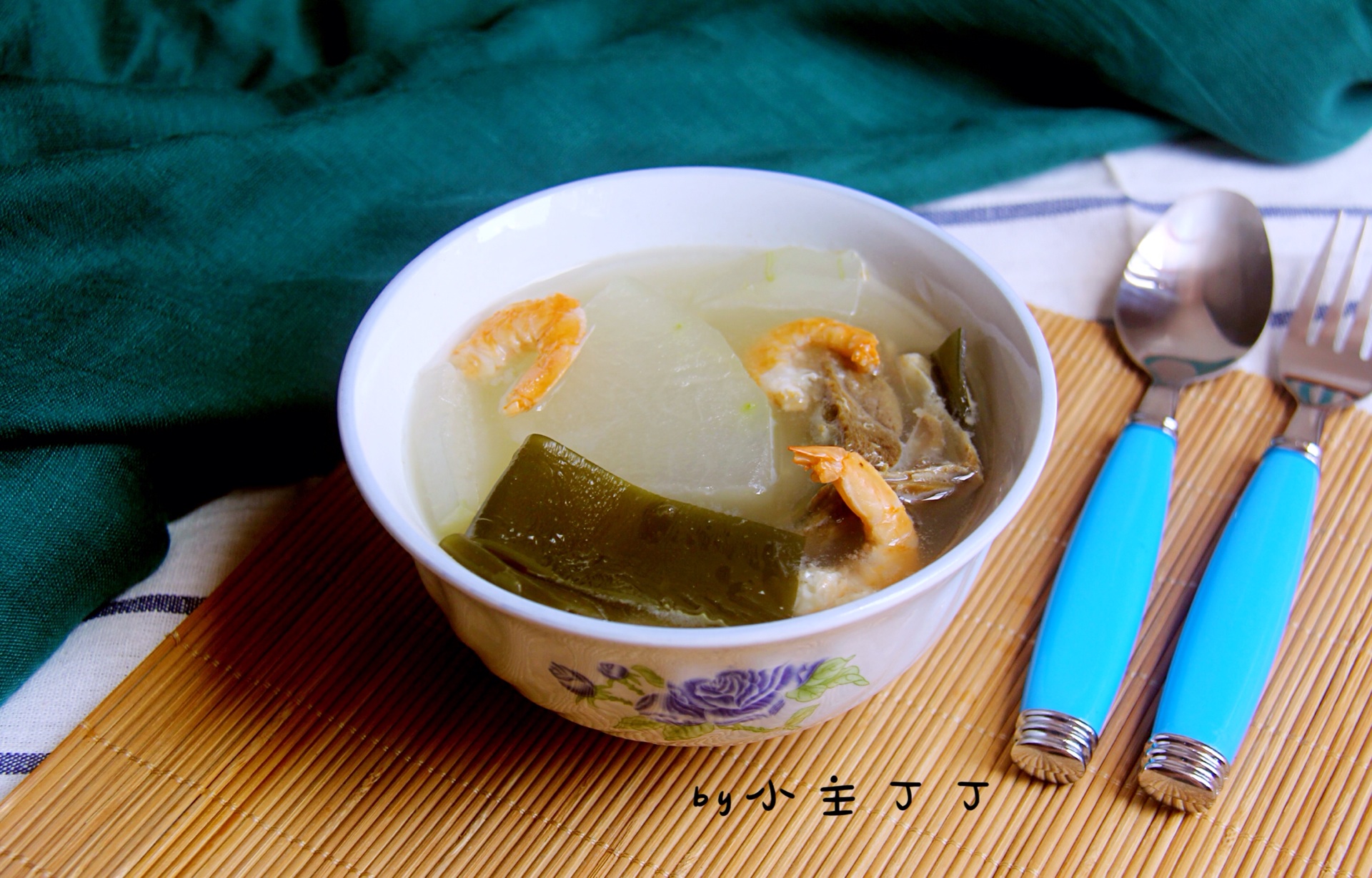 口蘑冬瓜汤，做好这点，汤清澈鲜香又好喝