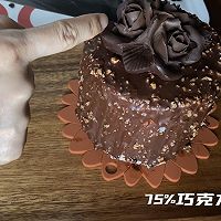 黑金玫瑰蛋糕的做法图解8