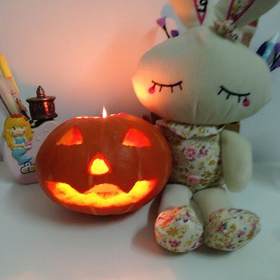 「trick or treat」万圣节南瓜灯