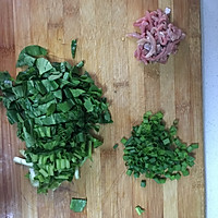 养胃蔬菜肉丝粥的做法图解1