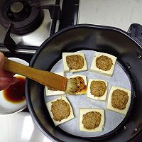 #暖冬酱在手，嗨吃部队锅#豆腐酿肉（空气炸锅版）的做法图解7