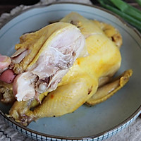 砂锅盐焗鸡的做法图解21