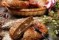 【鹦鹉厨房】原麦山丘主厨原创 - 玫瑰盐芝士软欧面包的做法