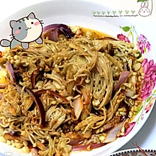 锡纸酱汁金针菇