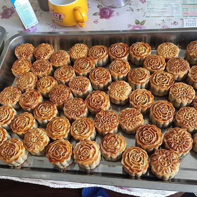五仁月饼