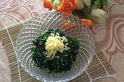姜汁菠菜