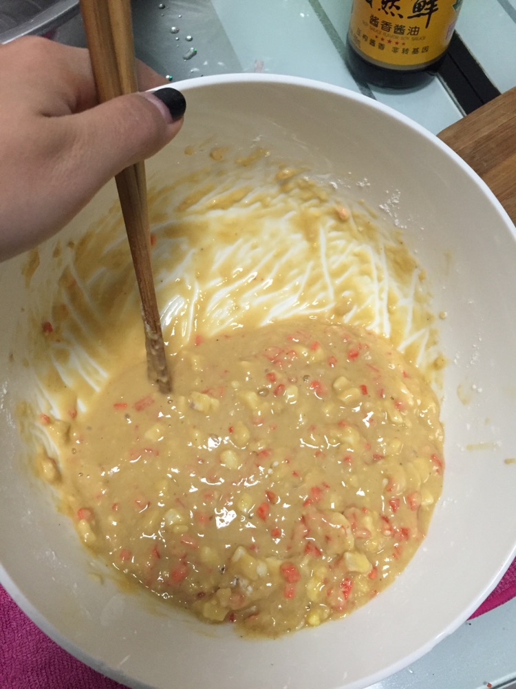 奶酪胡萝卜饼的做法图解4