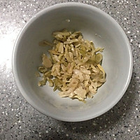 合菜腐皮卷--乌江榨菜的做法图解6