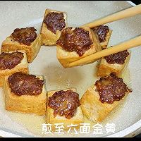 豆腐酿肉的做法图解10