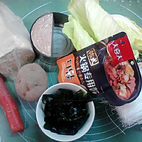 #暖冬酱在手，嗨吃部队锅# 韩式部队火锅的做法图解1
