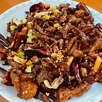简简单单的干煸肥肠的做法图解19