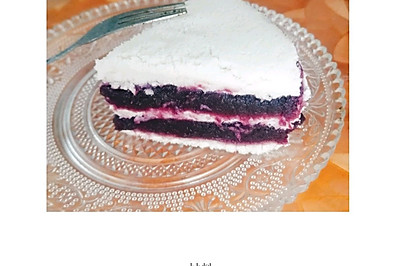 紫薯夹心米糕