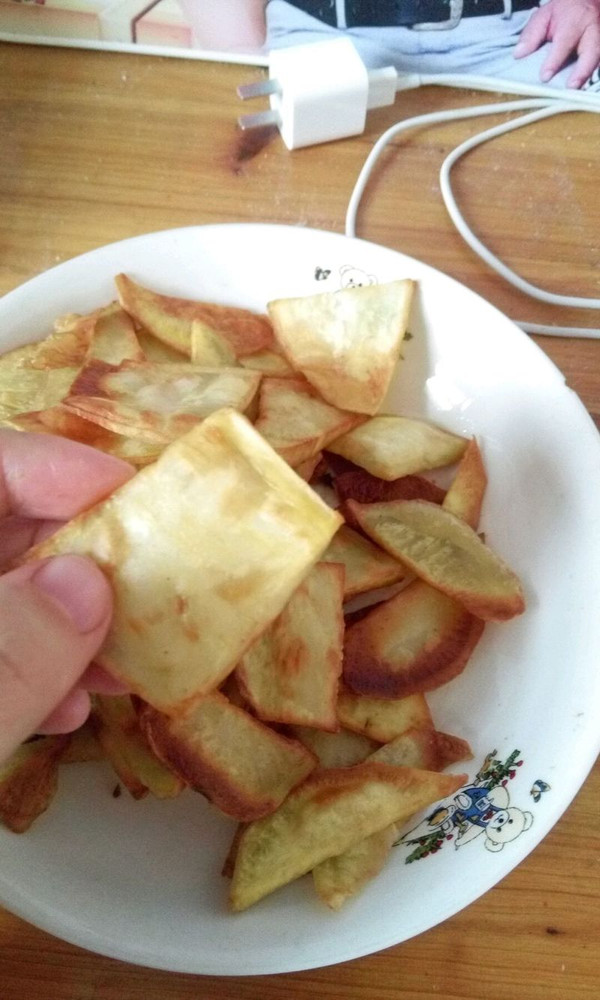 炸红薯（超简单超好吃！）