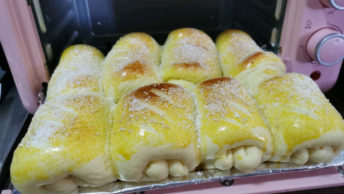 迷你烤箱也能做芝士牛奶面包