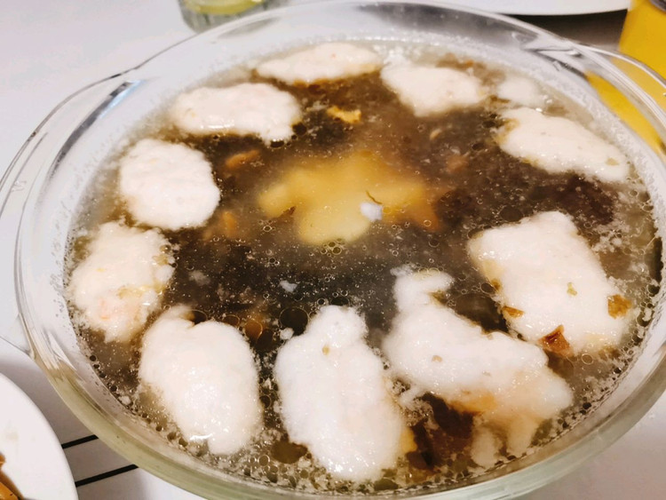 家常菜-紫菜虾滑汤的做法