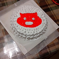 生日蛋糕/猪猪蛋糕的做法图解2