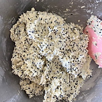 黑芝麻曲奇饼干的做法图解7