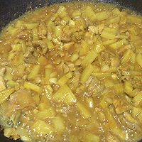 晚餐-咖喱鸡菠萝饭的做法图解11