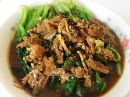 豆豉鲮鱼油麦菜