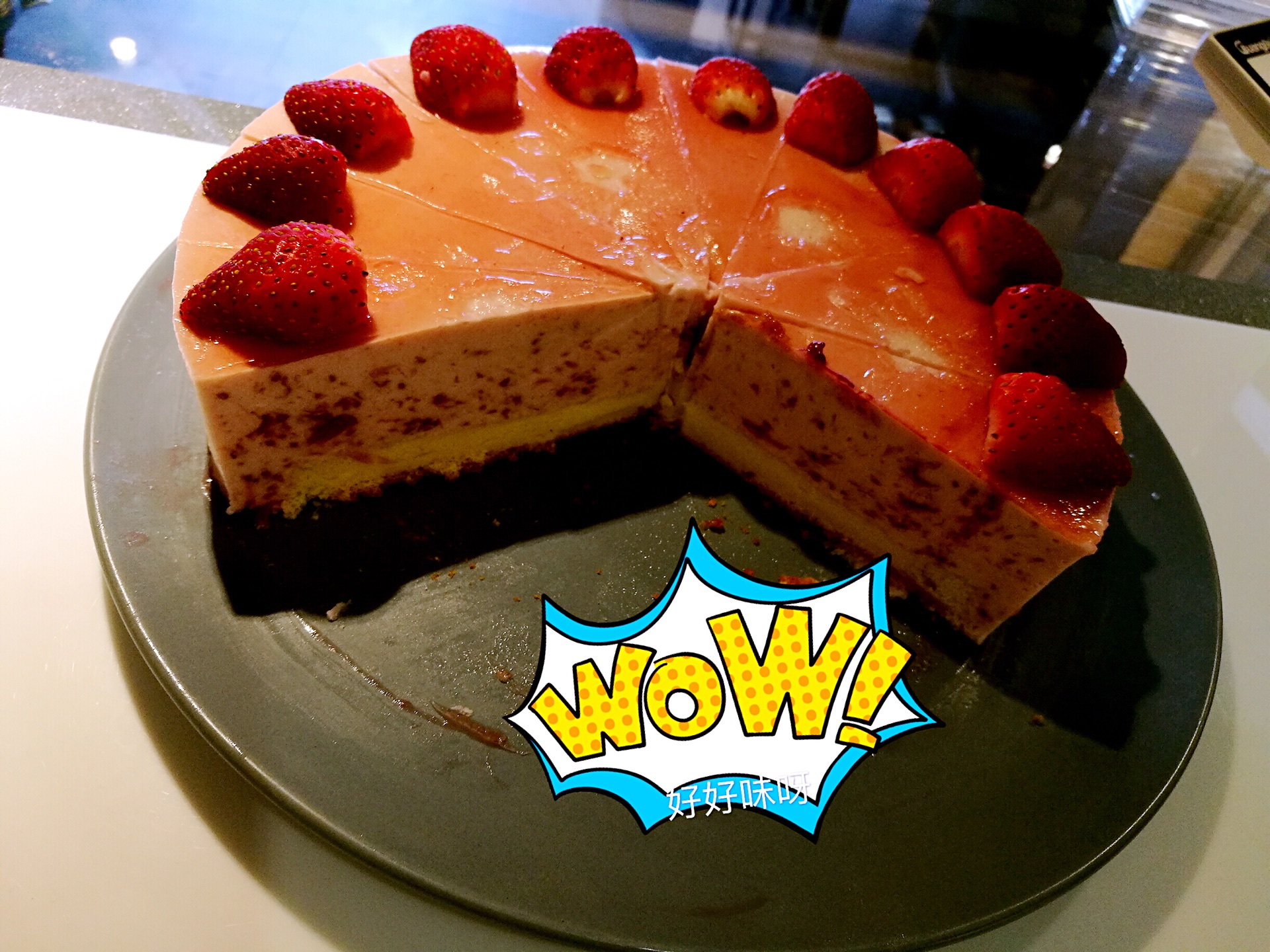 草莓慕斯蛋糕的做法_【图解】草莓慕斯蛋糕怎么做如何做好吃_草莓慕斯蛋糕家常做法大全_Isabella2015_豆果美食