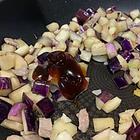 香喷喷不油腻 青椒肉片烧茄子的做法图解8