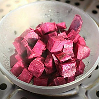 紫薯吐司卷 宝宝健康食谱的做法图解2