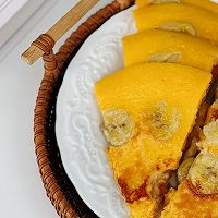 #冬日治愈时刻#焦糖香蕉饼的做法图解17