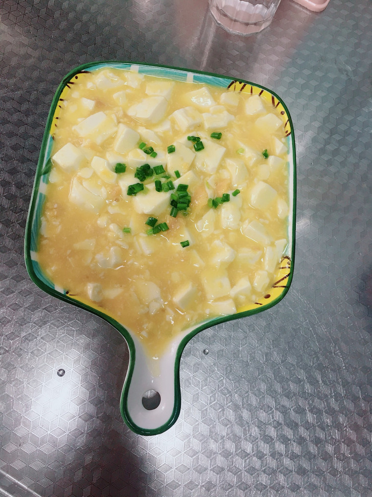 蟹黄豆腐的做法