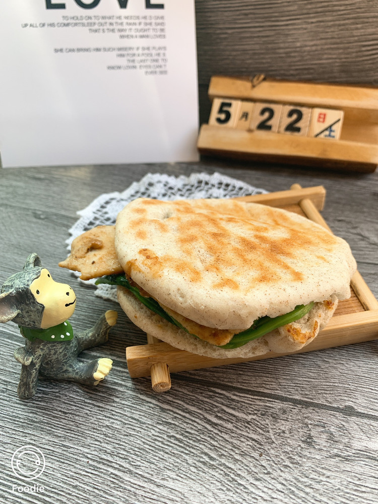 在家就能做的街边美食烧饼夹里脊的做法