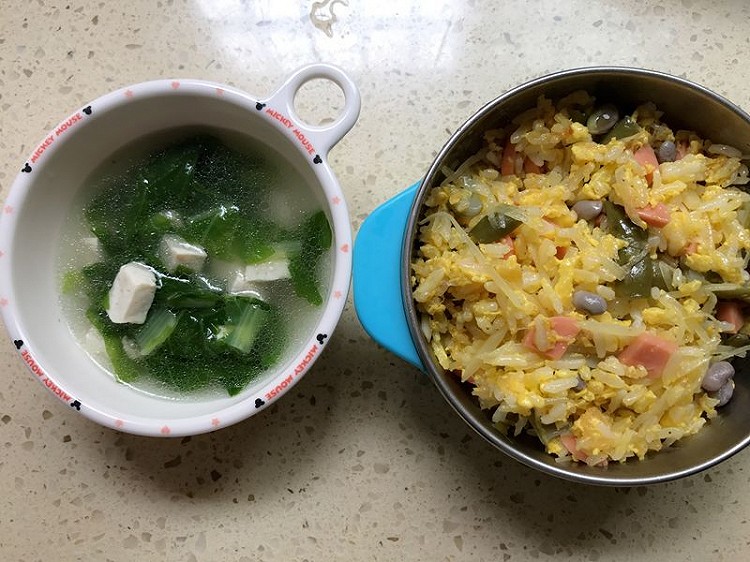 炒饭的做法