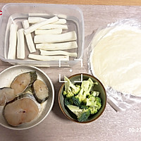健健脾胃#香喷喷#亲子#山药鳕鱼手抓饼与南瓜薏仁杂粮粥的做法图解3