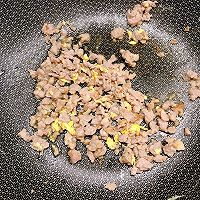 #夏至日，大口吃面#蒜苔肉末蛋炒饭的做法图解7