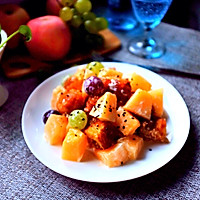 蜜瓜油条虾的做法图解15