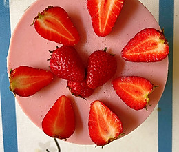 草莓慕斯蛋糕（6寸）的做法