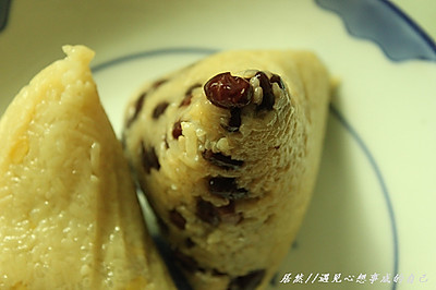 经典版果蒸与咸肉粽子