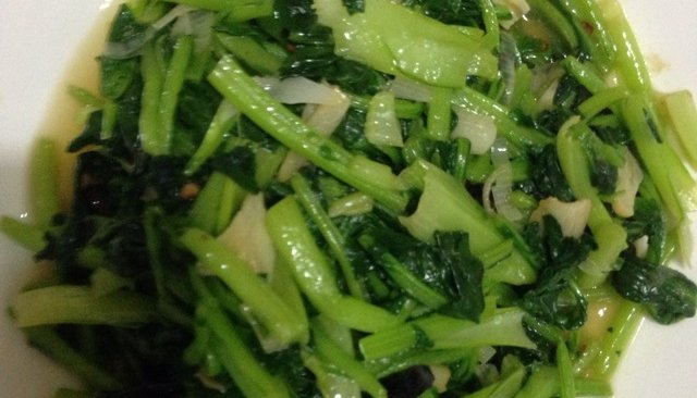 辣炒苔菜的做法
