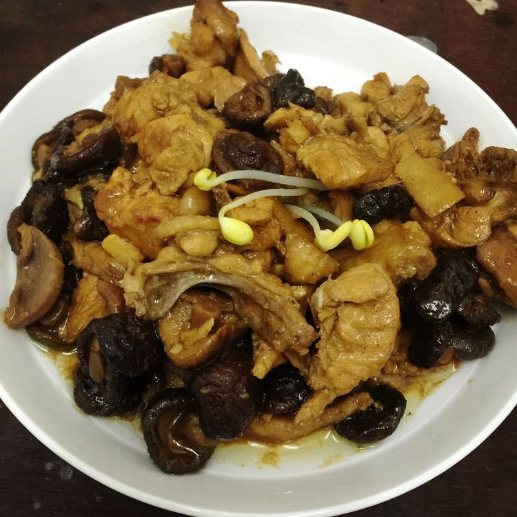 蜜汁香菇鸡的做法