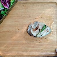 #宝宝的第一口辅食鱼#沙拉蔬菜挪威北极鳕鱼的做法图解8