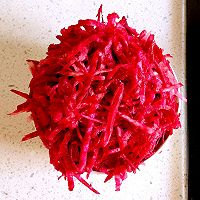 炒紫菜头的做法图解1