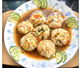 #美食视频挑战赛#彩蔬龙利鱼丸的做法