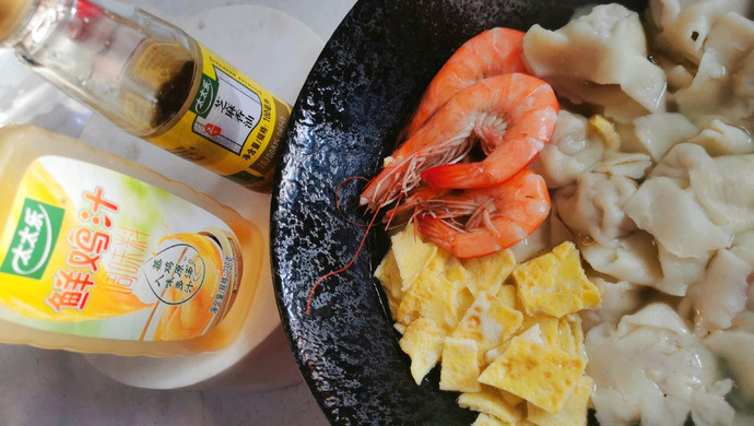 快手鸡汤馄饨