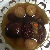 红枣枸杞桂圆红糖水的做法图解1