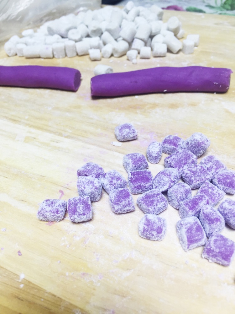 腊八节做个蜜豆芋圆腊八粥吧～附手工芋圆和蜜豆做法的做法图解6