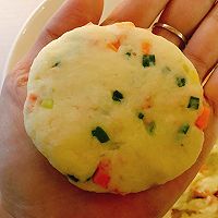 黄磊老师同款～外焦里嫩巨好吃的土豆泥饼的做法图解9