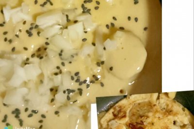 香蕉鸡蛋饼(春饼)