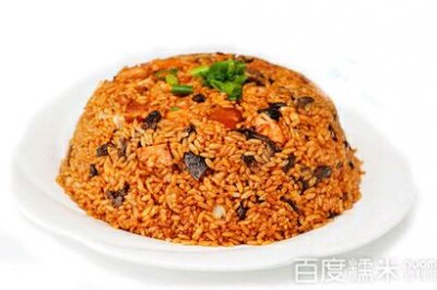 蔬菜版的肉米饭